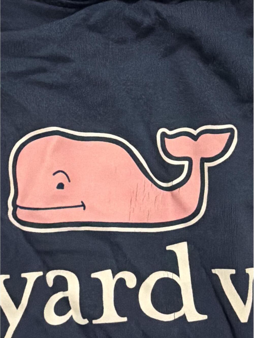 Vineyard Vines Mens XL Navy T-Shirt Casual Pocket Tee - Picture 5 of 5